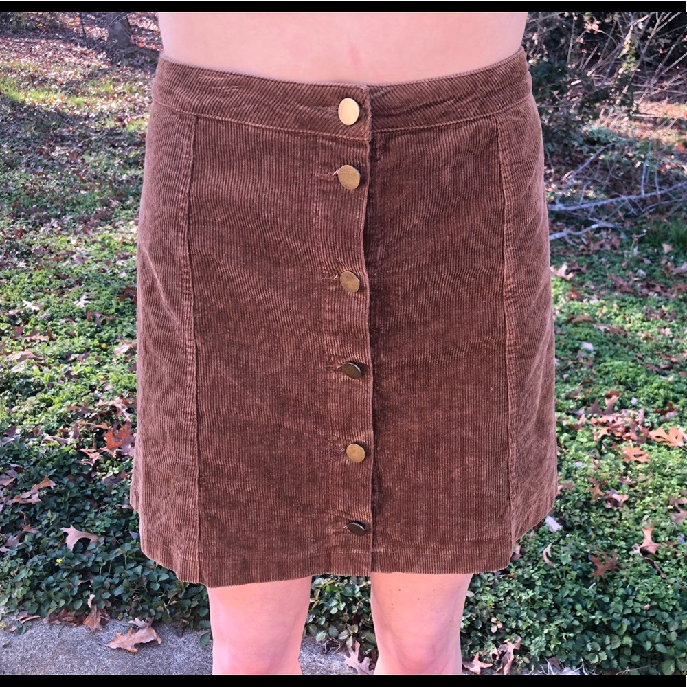 Corduroy Skort